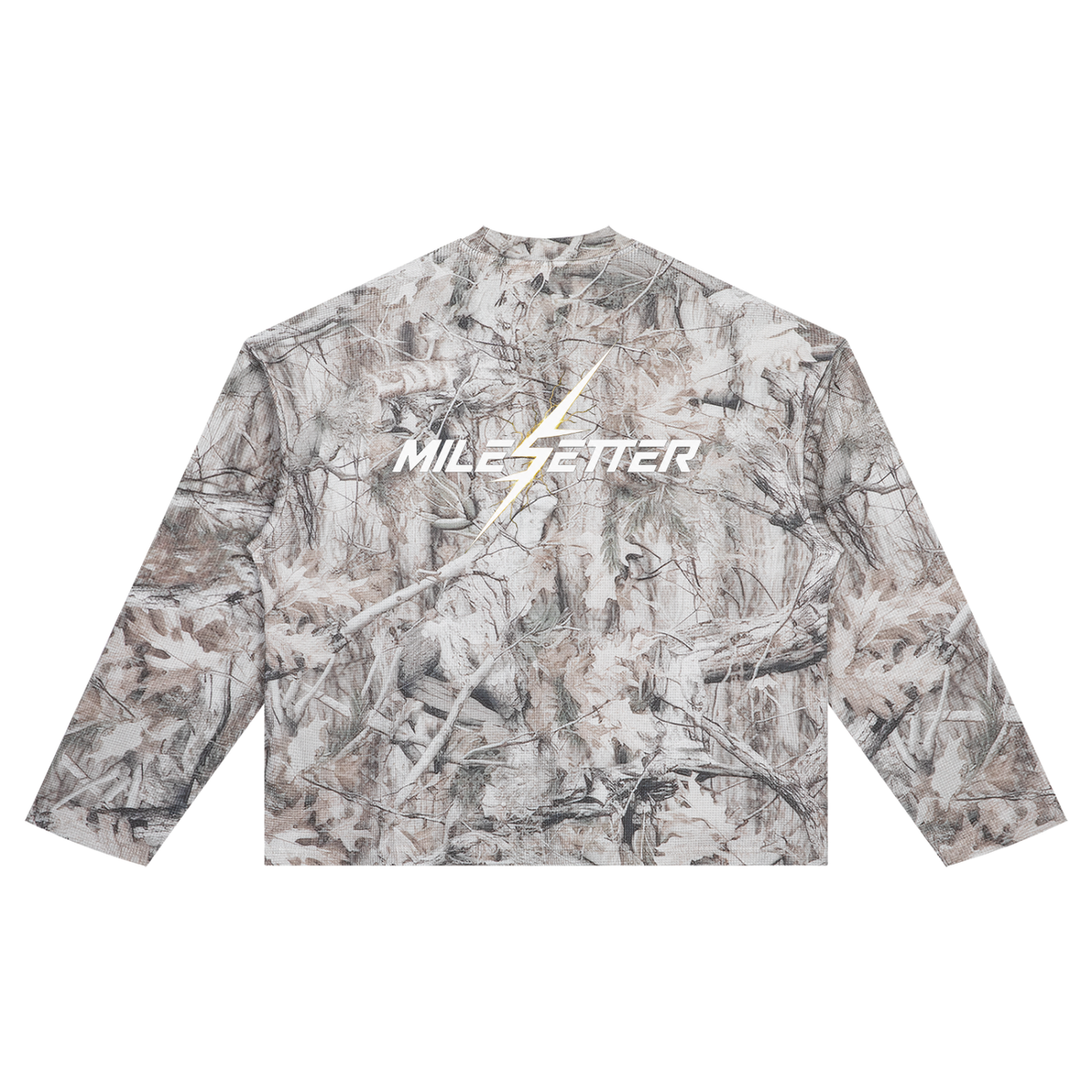 Lightning Real Tree Camo Waffle T-Shirt