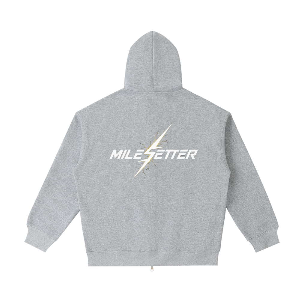 Lightning Dual zip Hoodie
