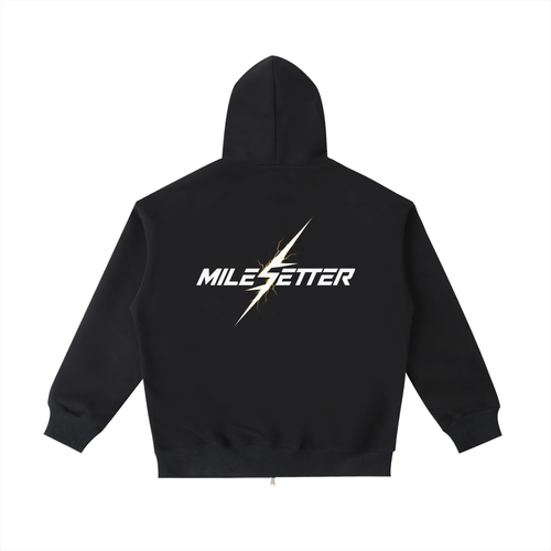 Lightning Dual zip Hoodie