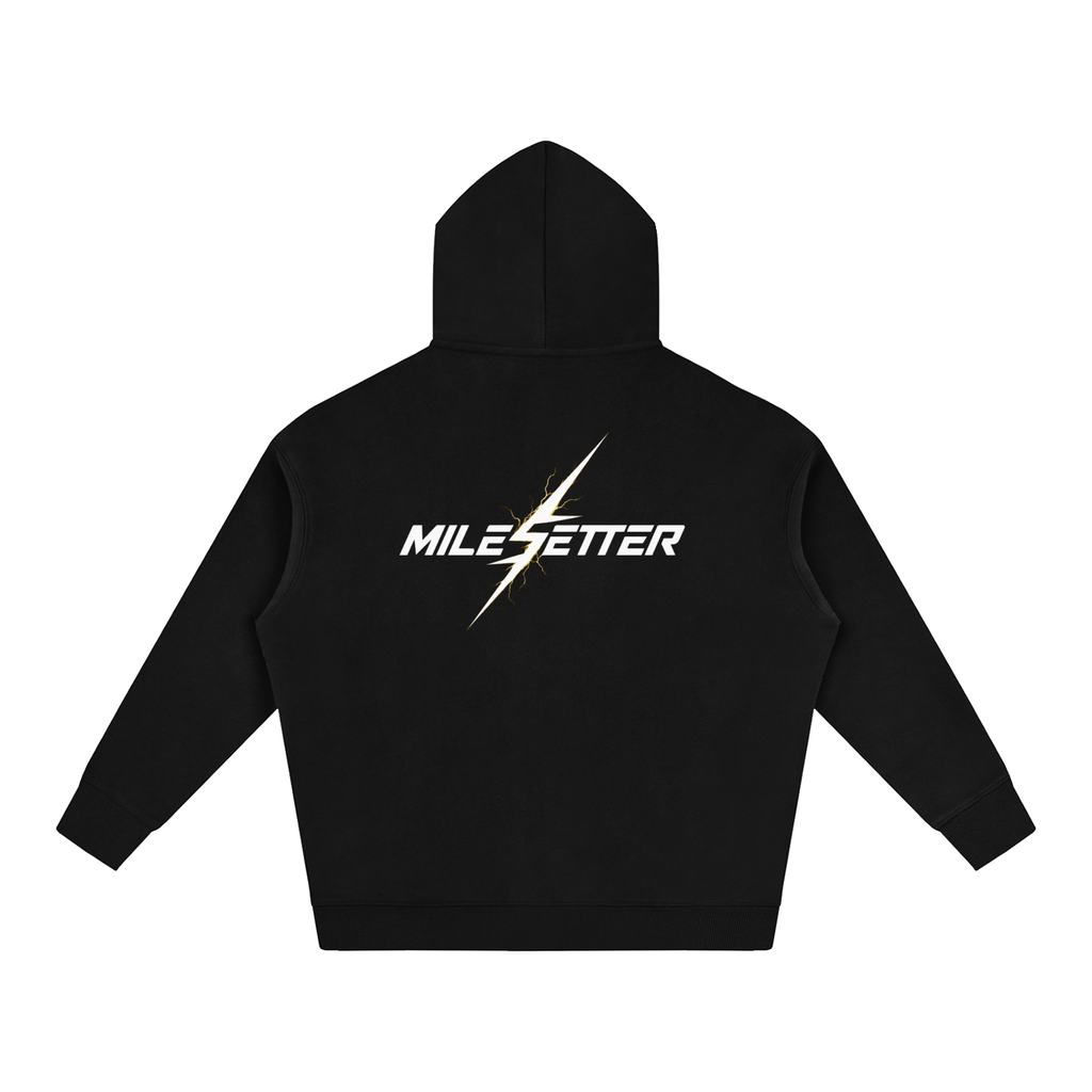 Lightning Oversized Fleeced Hoodie